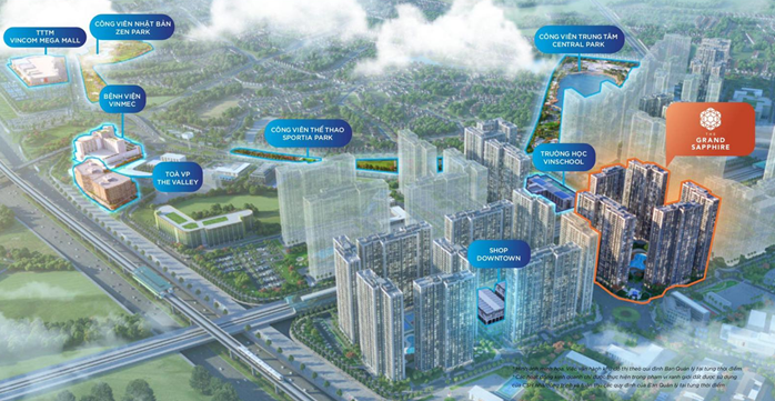 Mở bán phân khu Grand Sapphire Vinhomes Smart City |Vinhomes