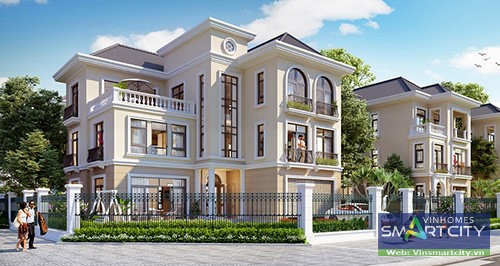 Biệt thự Vinhomes Smart City – đỉnh cao của không gian sống hiện đại